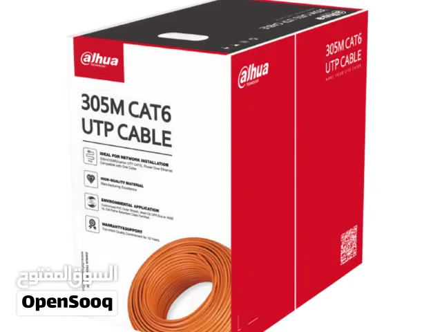 Dahua PFM922I-6UN-C UTP CAT6 Cable Drum 305M درم كيبل 305 متر