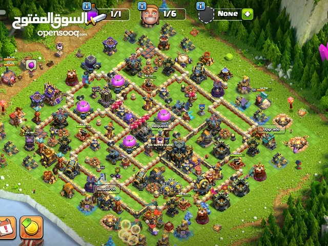 Clash of Clans Th17 Max Account for Sale