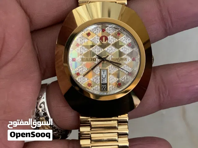 ساعة رادو دايستار رجالي جديد كرت لم تلبس