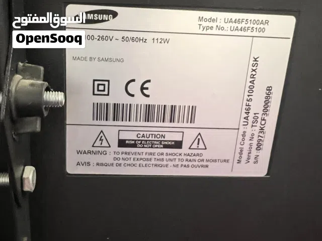 شاشه سامسونج شبه جديدة اصليه 46 بوصله
