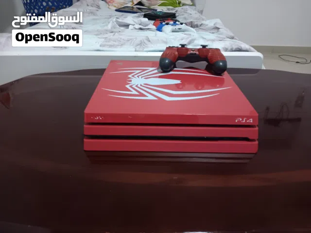 ps4 pro spider man edition  نسخه نادره السعر 950 قابل للتفاوض