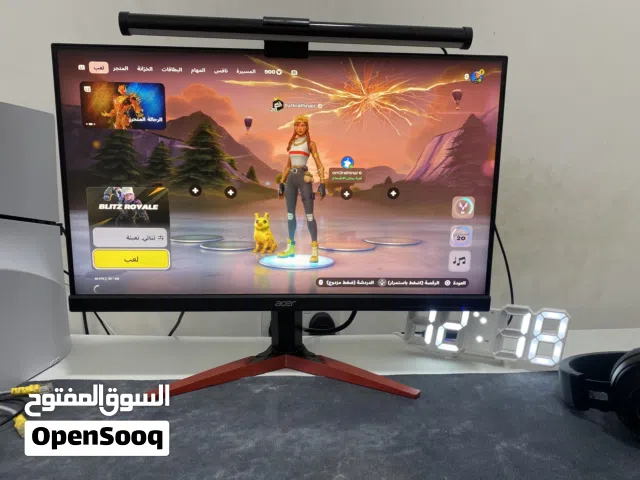 24.5" Acer monitors for sale  in Al Batinah