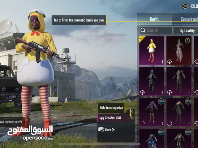 Pubg Accounts and Characters for Sale in Ajman