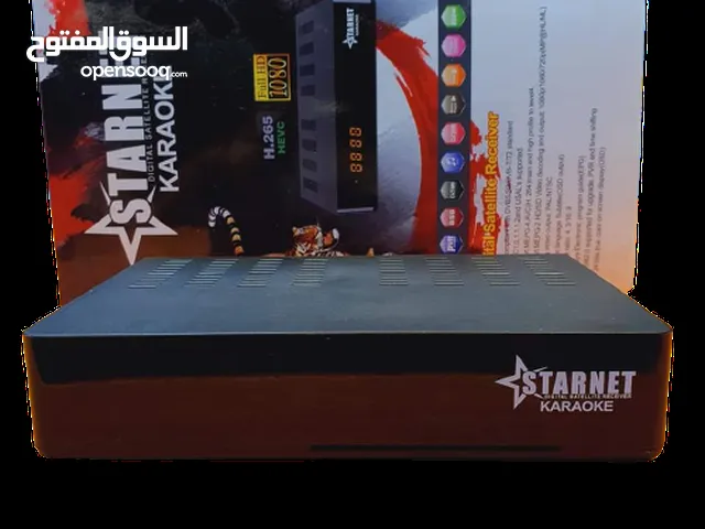 عملاق البث الارضى ستار نت كاريوكي الاسود موديل 2022
