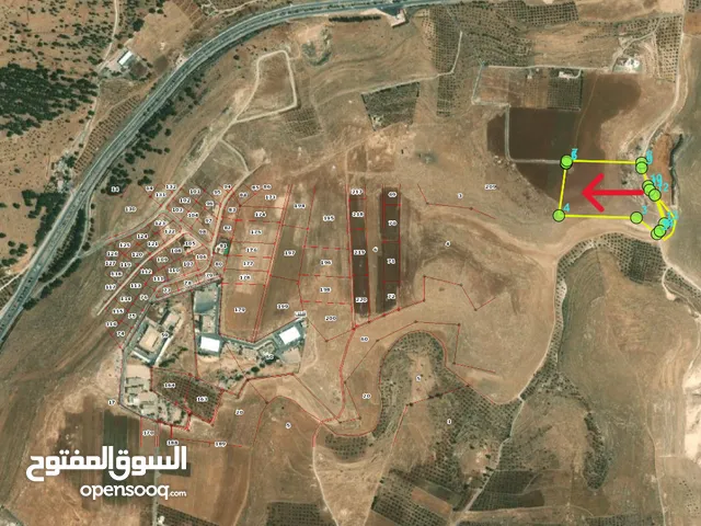 Residential Land for Sale in Jerash Qafqafa