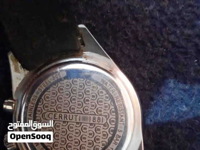 ساعة مستعمله للبيع ماركةCerruti1881 اصلية و بحالة ممتازة للبيع المستعجل ادفع بحق الله والله يباركلك