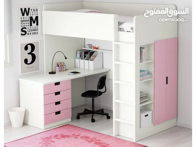 Ikea Pink Bunk Bed With Desk