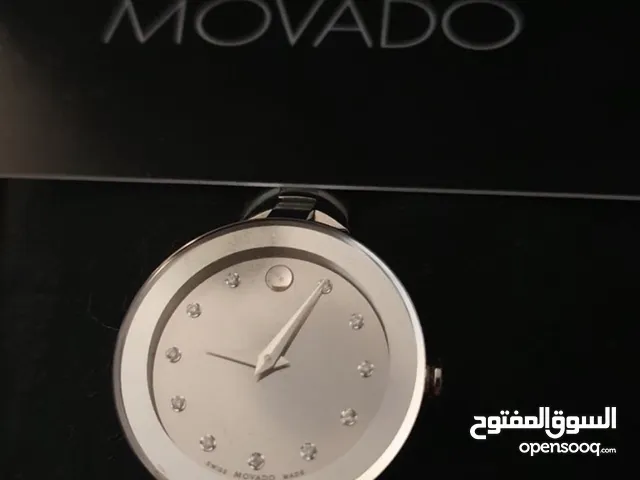 ساعة موڤادو مستعملة  ألماس سفاير   بحالة ممتازة نفس الصور. سعر الشراء كان 400 ريال.