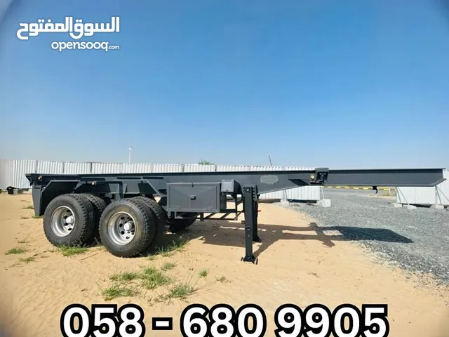 Brand New 20 Ft 2 Axle Skeletal Trailer with RTA Passing and ABS Brake System