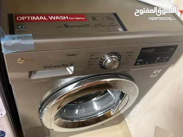 Lg - 9kg washing machine steamer