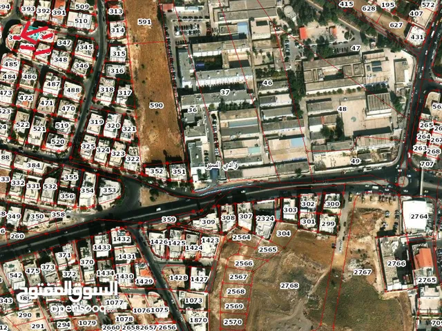 قطعة ارض للبيع تجارية من اراضي غرب عمان وادي السير بسعر لقطة