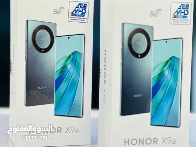 هونر موديل X9A مساحة 256GB الرام 8GB جديد ضمان سنة يدعم 5G