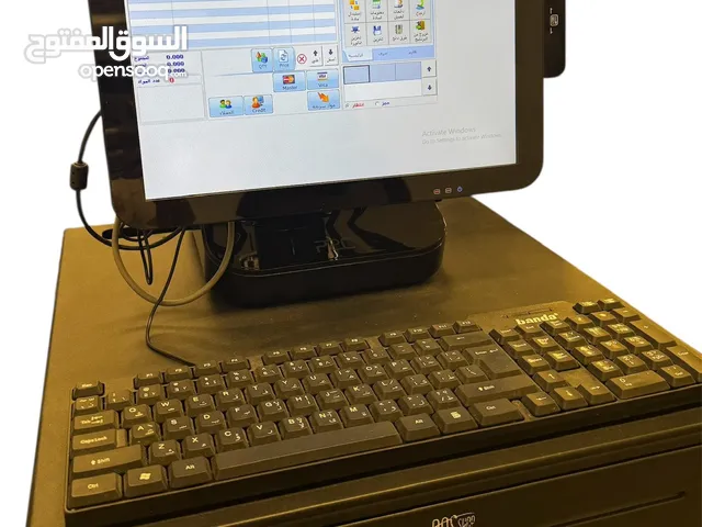 جهاز كاش و كمبيوتر سيستم مبيعات من شركة الصقور