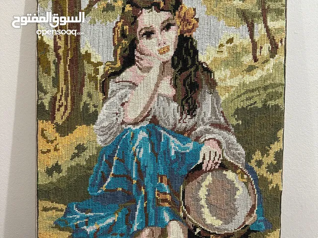 لوحة كانافا بخلفية خشب بدون إطار