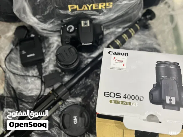 للبيع كاميرا كانون 4000b الكاميرا نضيفه جداً  مو شراي رجاءً لاتزعجني رجاءً!!!!!!!!!