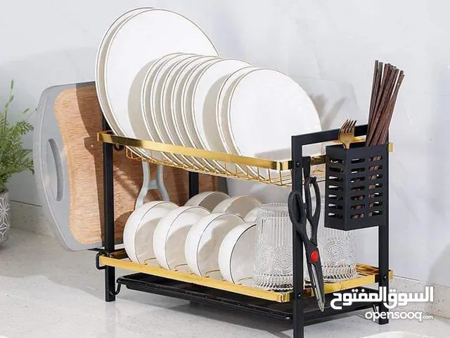 مطبقيه  2 دور ذهبي في اسود  المطبقيه الجولد المعدن مطبقية كاملة متكاملة لكل احتياجات المطبخ