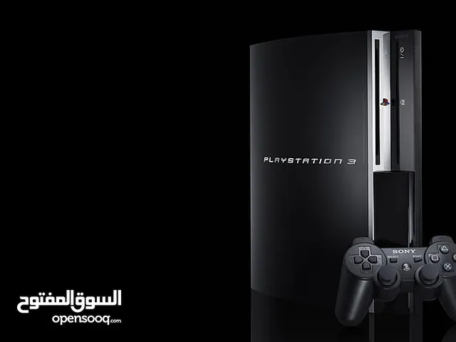 ps3 fat مستعمل معدل مع قبضتين لا سلكيات كوبي