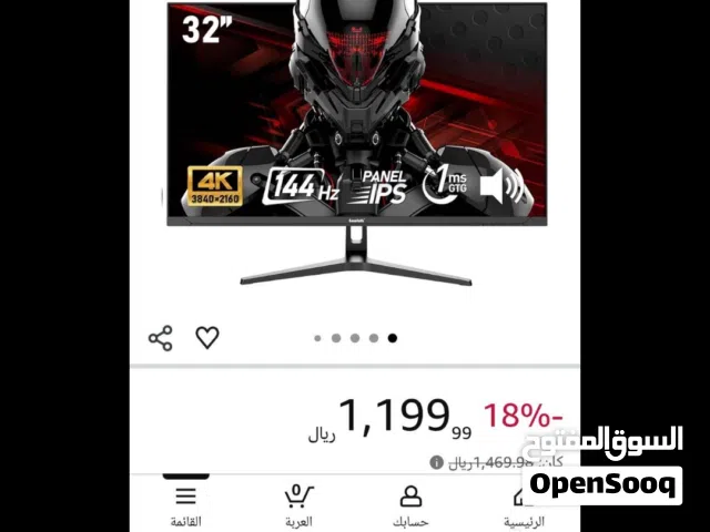 شاشة قيمنق شركة Gawfolk تدعم 4k و144 هرتز افضل الشاشات الالعاب