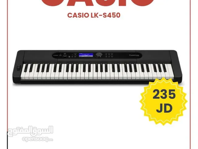 Casio LK-S450 اورغ كاسيو جديد بالكرتونه ضمان 2 سنه من معرض جواهر موسيقى