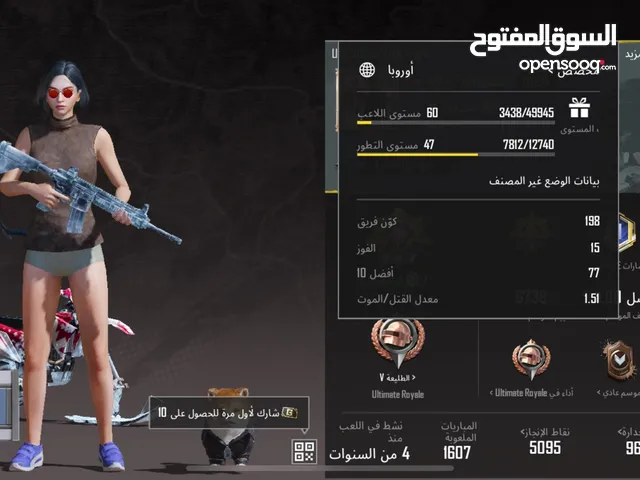 Pubg Accounts and Characters for Sale in Amman