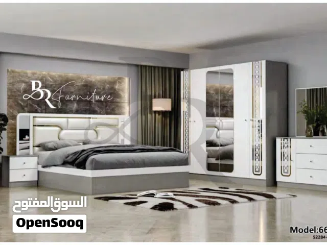 Sale furniture bedroom set bed and curtains بيع الاثاث غرفة النوم بسعر مناسب جوده عاليه