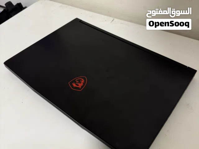 Msi Gf65 thin استعمال بحالة ممتازة