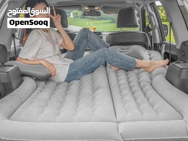 portable car air mattress is designed to turn your vehicle's backseat into a sleeping space