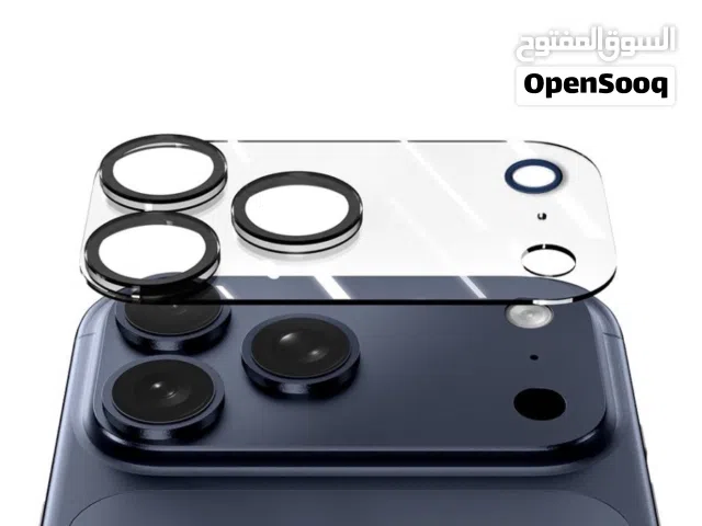 5 لصقات حماية عدسات الكاميرا لأجهزة آيفون 17 برو