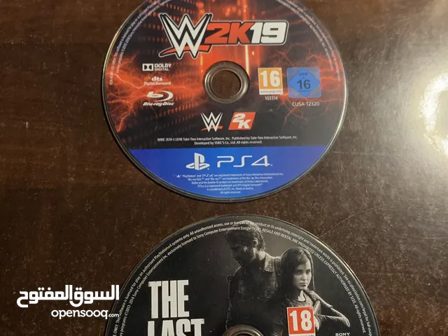 The last of us CD+ WWE+ FIFA 17 ps4