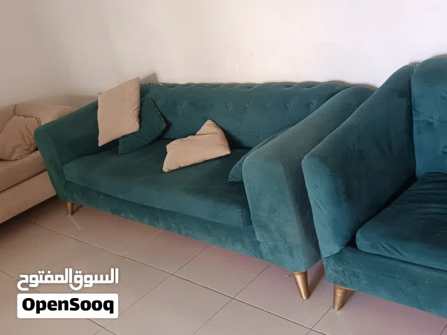 طقم كنب 7 مقاعد مستعمل للبيع