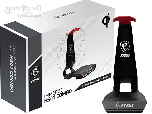 Headset Stand MSI+Wireless Charger عرض مغري بسعر مميز