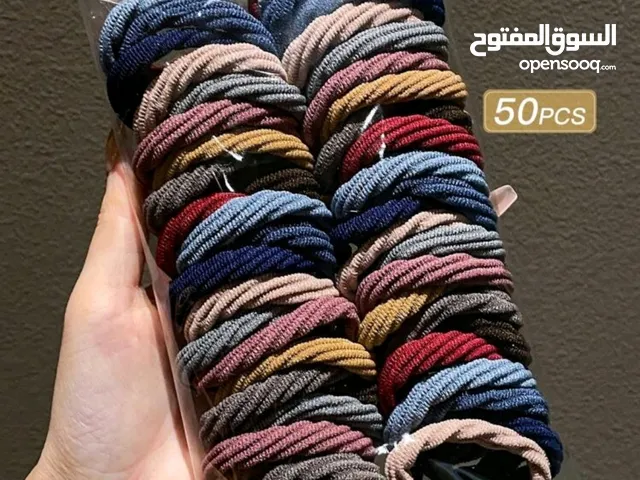 مجموعة من ربطات الشعر