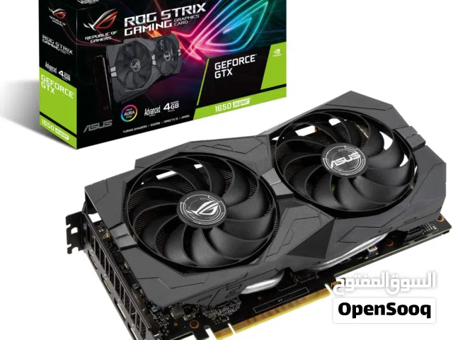 مطلوب كرت ASUS ROG Strix GeForce GTX 1650 SUPER 4GB