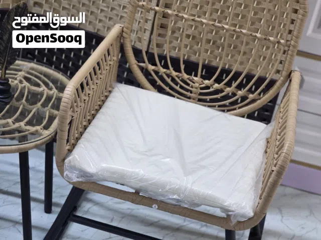جلسة كراسي هزاز عدد 2 + طبله بوهيمي نفس الصوره