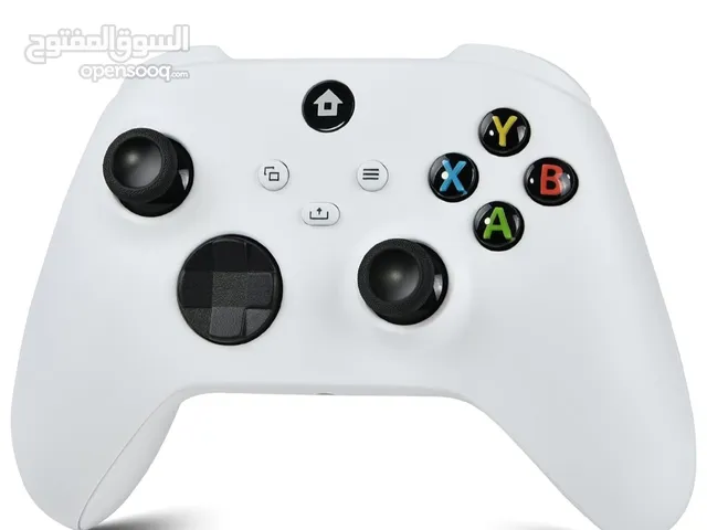 يد تحكم لاسلكية لجهاز Xbox Series X/S One، 2.4 جيجاهرتز متوافقة مع Xbox One S/X PC باللون الأبيض