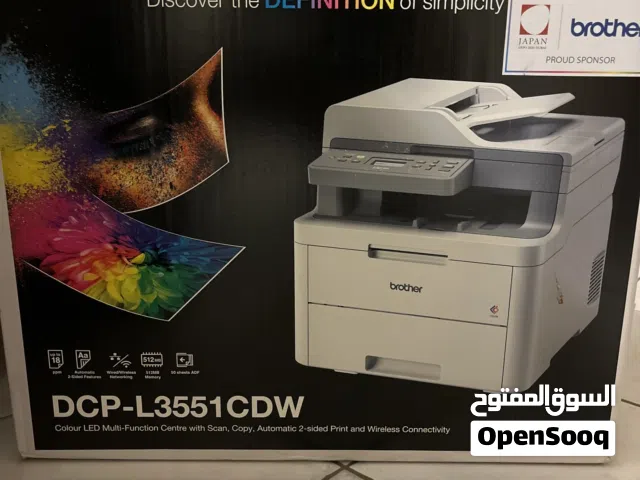 The Brother DCP-L3551CDW colour laser printer