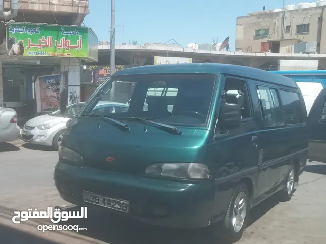 باص هونداي h100 موديل 96 مرخص لشهر 9 ماتور وقير وبكسس وكالة عالحفص الباص خالي قص قلابان