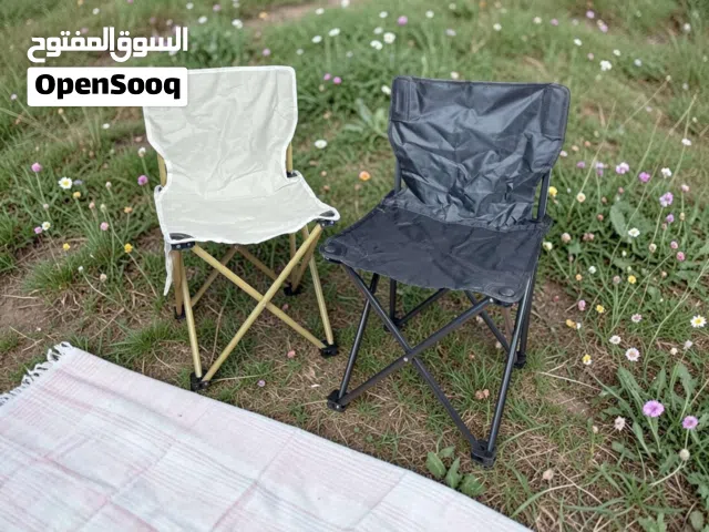 تخطط لرحلة، كشتة، أو كعدة تخيم او شاطئ ومحتاج كرسي خفيف ومريح؟  كرسي السفر والتخييم القابل للطي