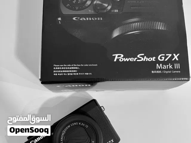 كاميرا كانون g7x III للبيع