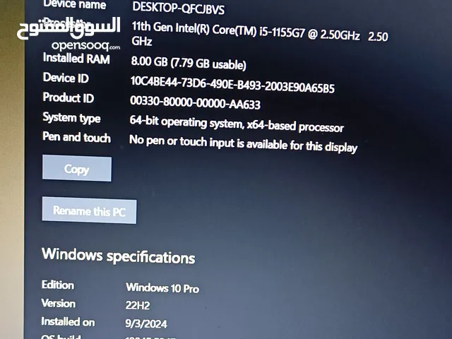 Windows Lenovo for sale  in Amman