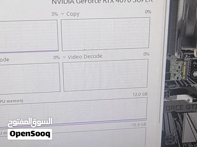 gaming desktop core i7 14th gen 32 gb ram DDR5 1tb SSD 4070 RTX