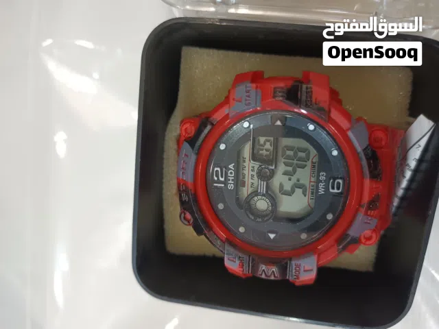ساعات رجالي رقمية كما بالصور ضد الماء