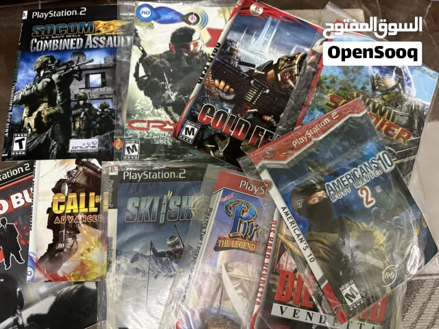 عدد 7 اشرطة منسوخه لبلاي ستيشن2 لهواة التجميع 7copied tapes for PlayStation 2 اقراء الوصف