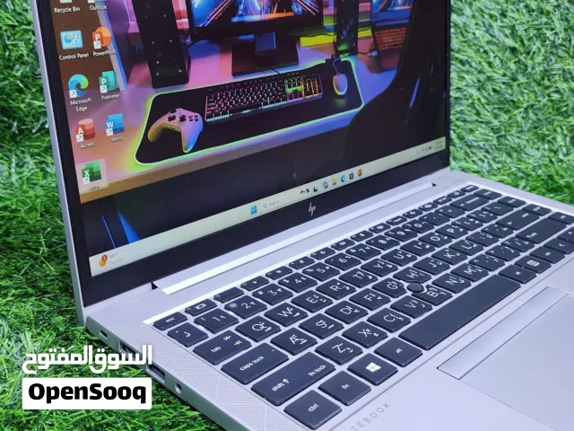 HP 840G7 i5-10th 8gb ram 256gb ssd 14inches Full HD display Card reader offer price 95rial Backlight
