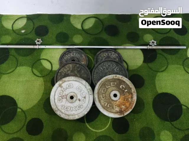 اوزان نادي حديد بالكامل 60 كيلو  السعر 50 دينار