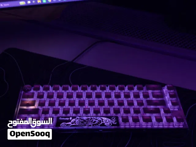 keyboard duckey speed silver , black color