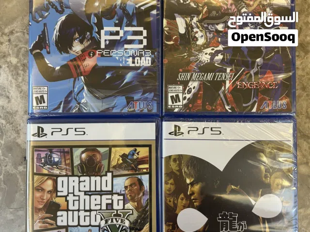 New PS5 Games for sale ألعاب بلايستيشن جديدة