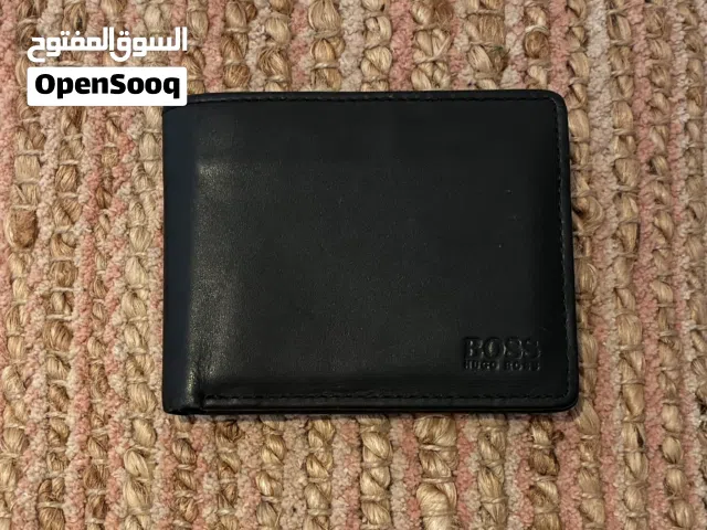محفظة BOSS أصلية جلد