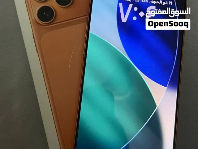 17 pro max للبيع بحاله ممتازه مدخل خط