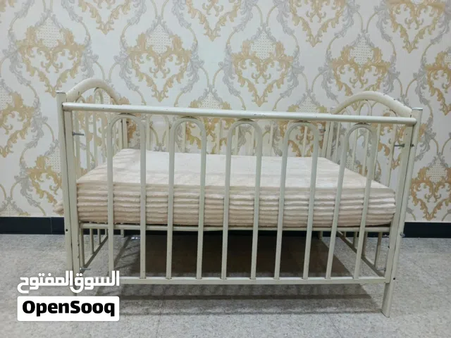 جربايه طفل حديد جبيره مع دوشك